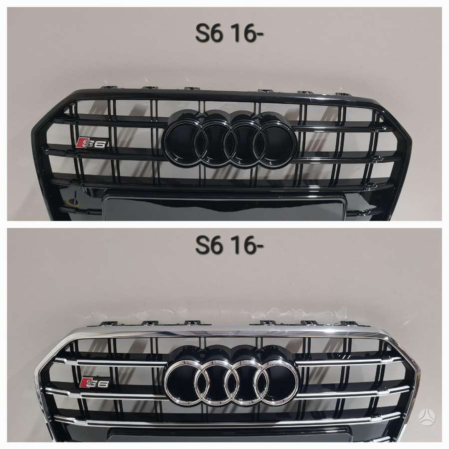 Audi A6 bumpers, front grill