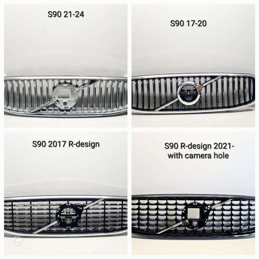 Volvo S90 lights, front grill