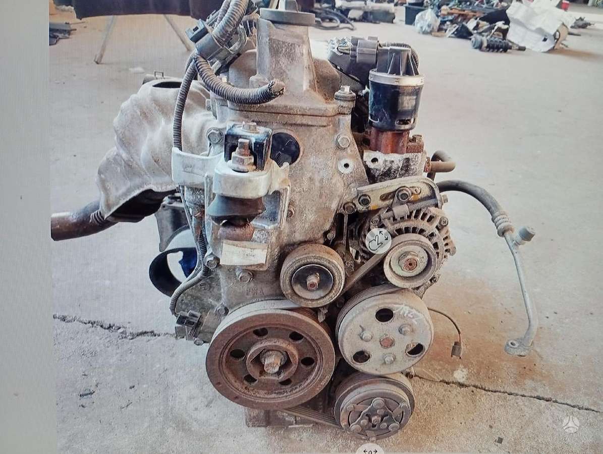Honda Jazz bumpers, engine