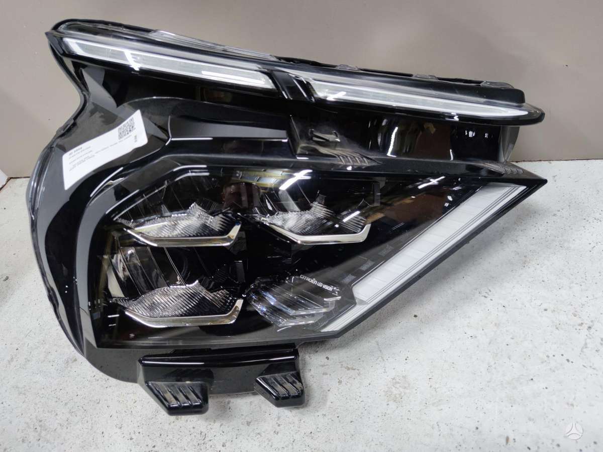 Citroen C4 bumpers, lights