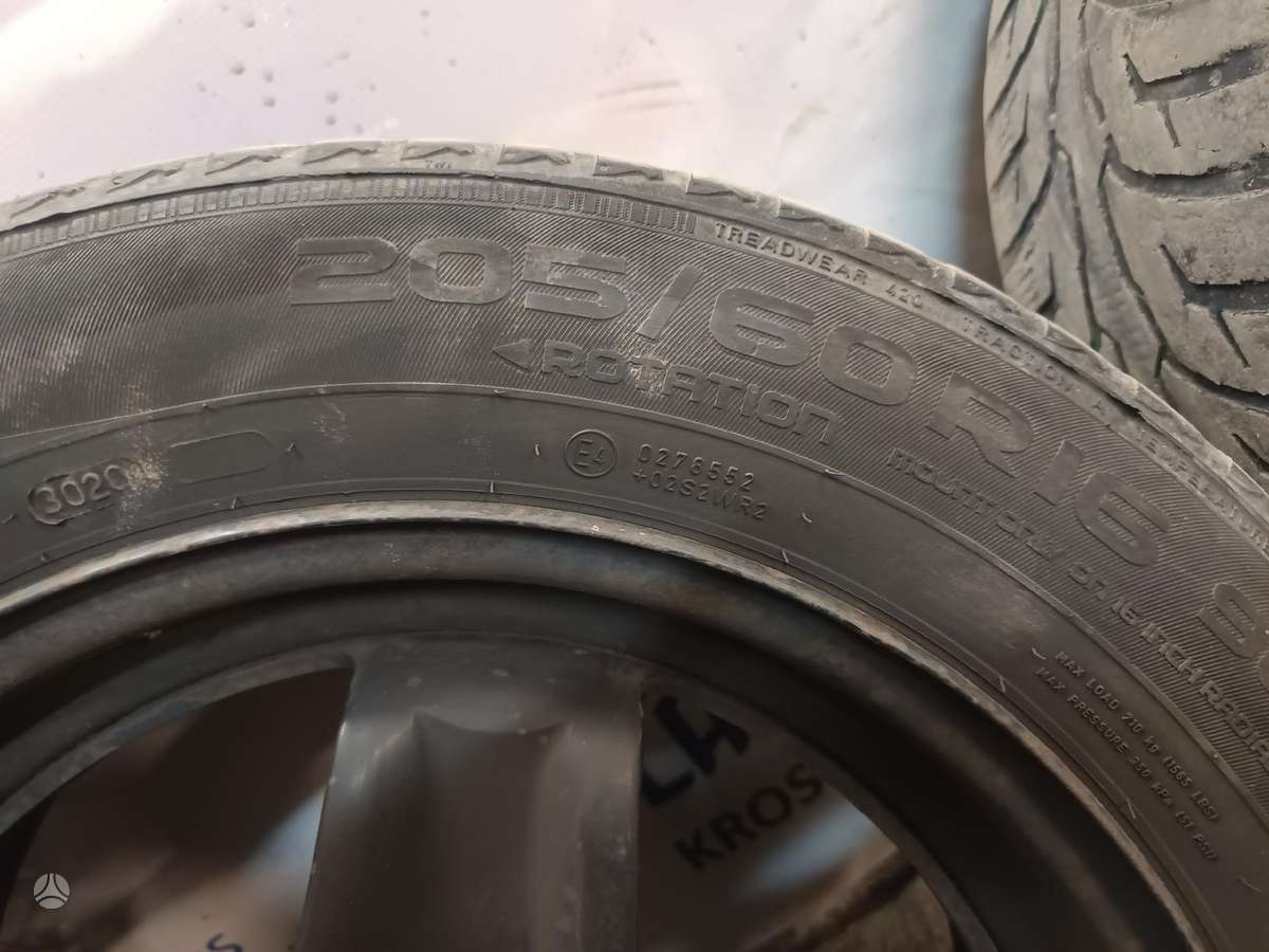 Renault Captur, tērauda apzīmogoti, R16