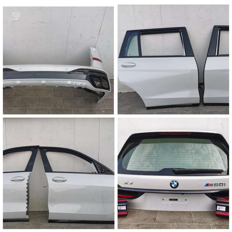 BMW X7 kėbulo dalys