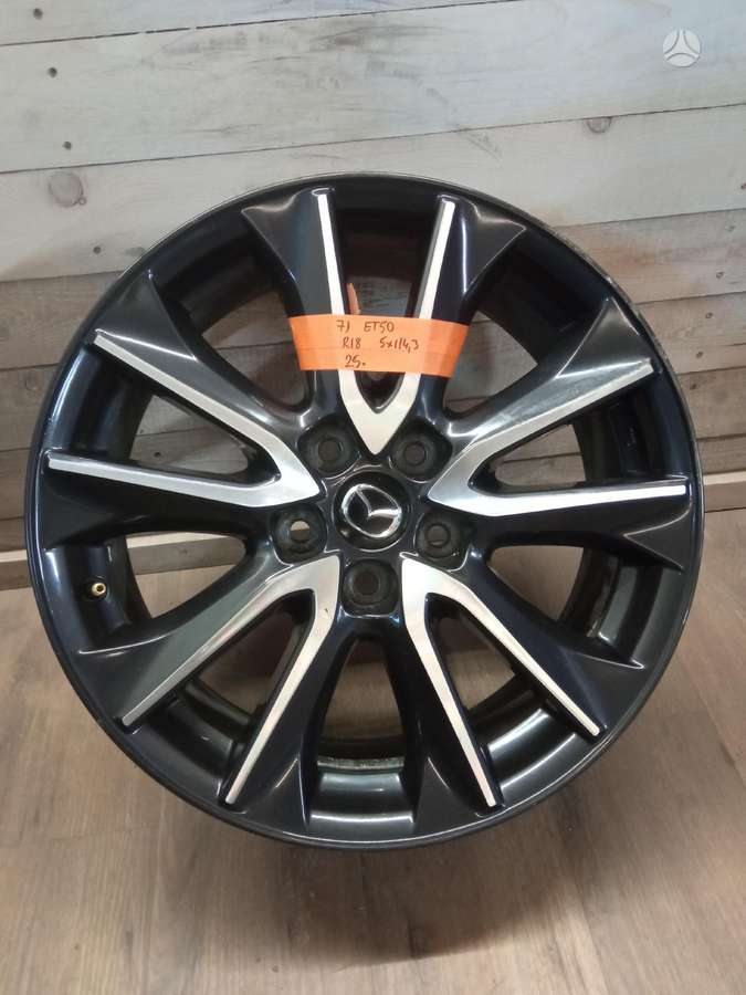 Mazda Komplektas siuntimas, light alloy, R18