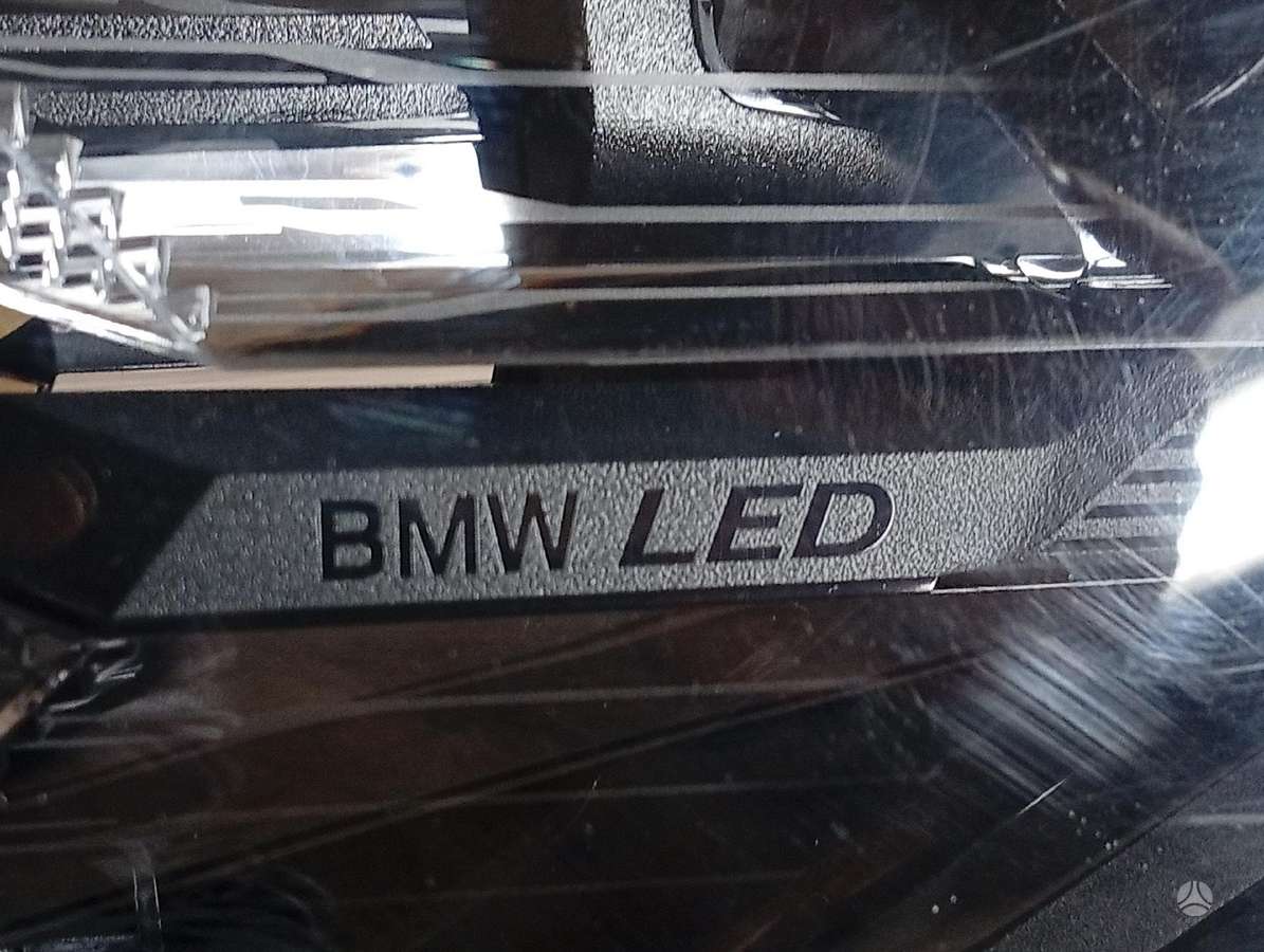 BMW X3 bamperi, gaismas