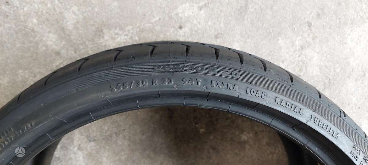 Continental, vasaras 265/30 R20