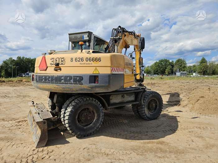 Liebherr A316 Litronic, экскаваторы