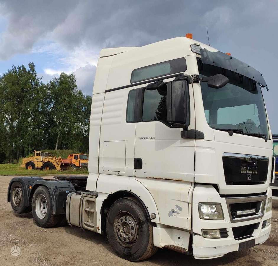 MAN TGX 26.540 6x2 retarder, manual, double sleeper