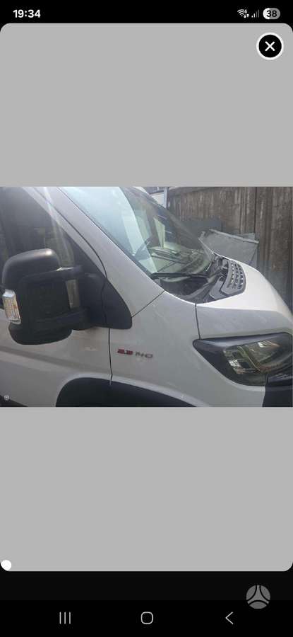 Fiat Ducato Platus detaliu pasirinkimas