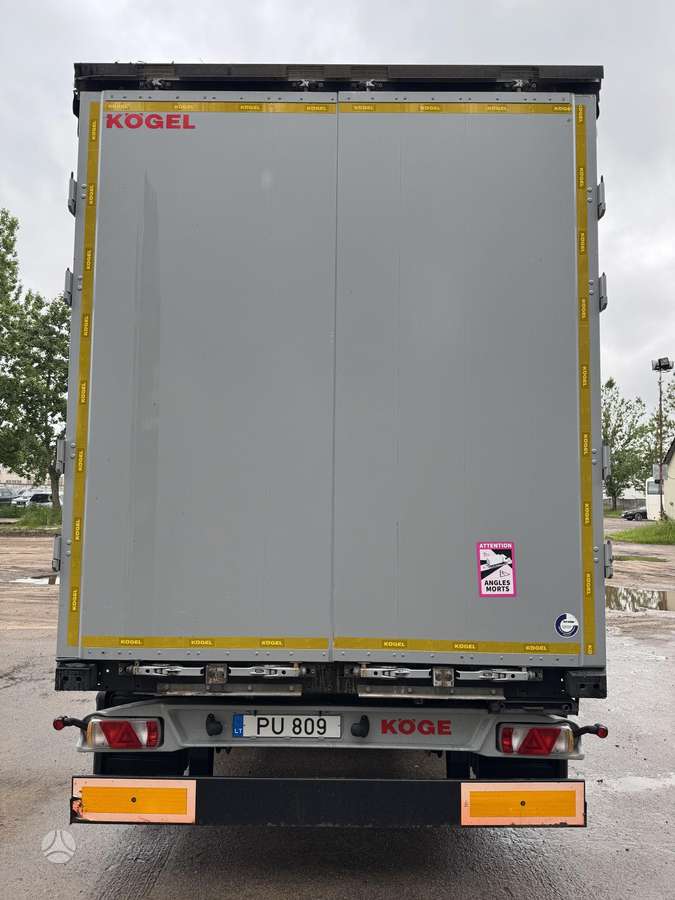 Kögel SN 24, пологовые / тентовые