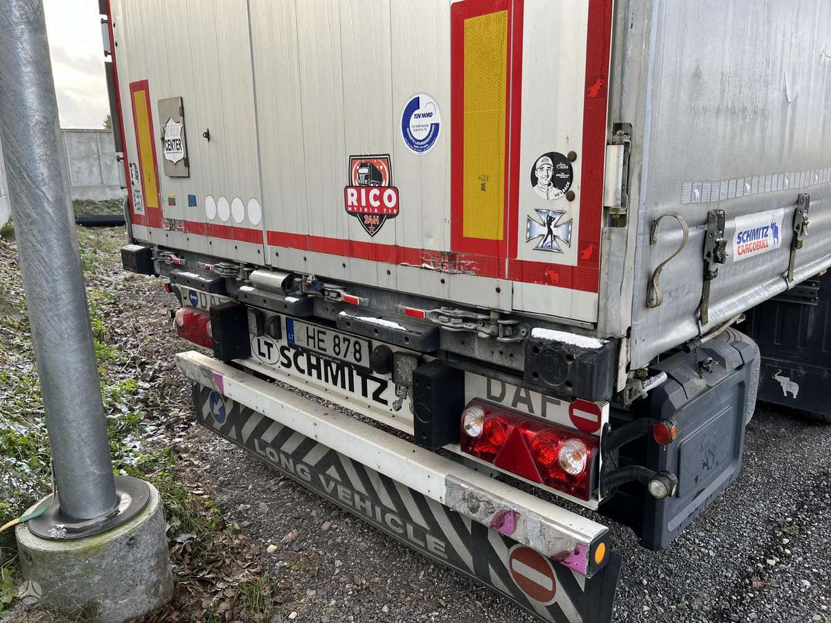 Schmitz Cargobull, užuolaidinės / tentinės