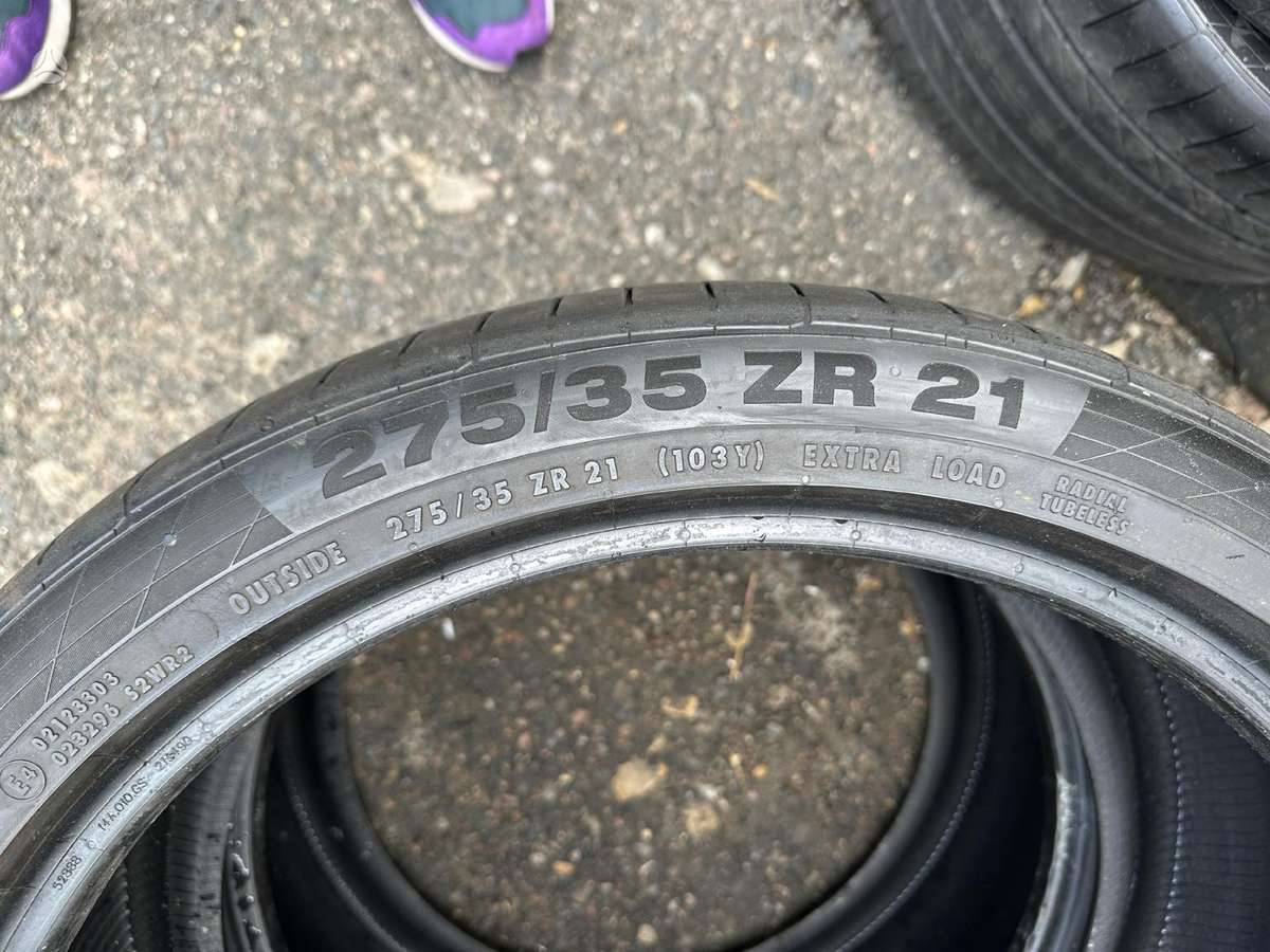 Continental, летние 275/35 R21