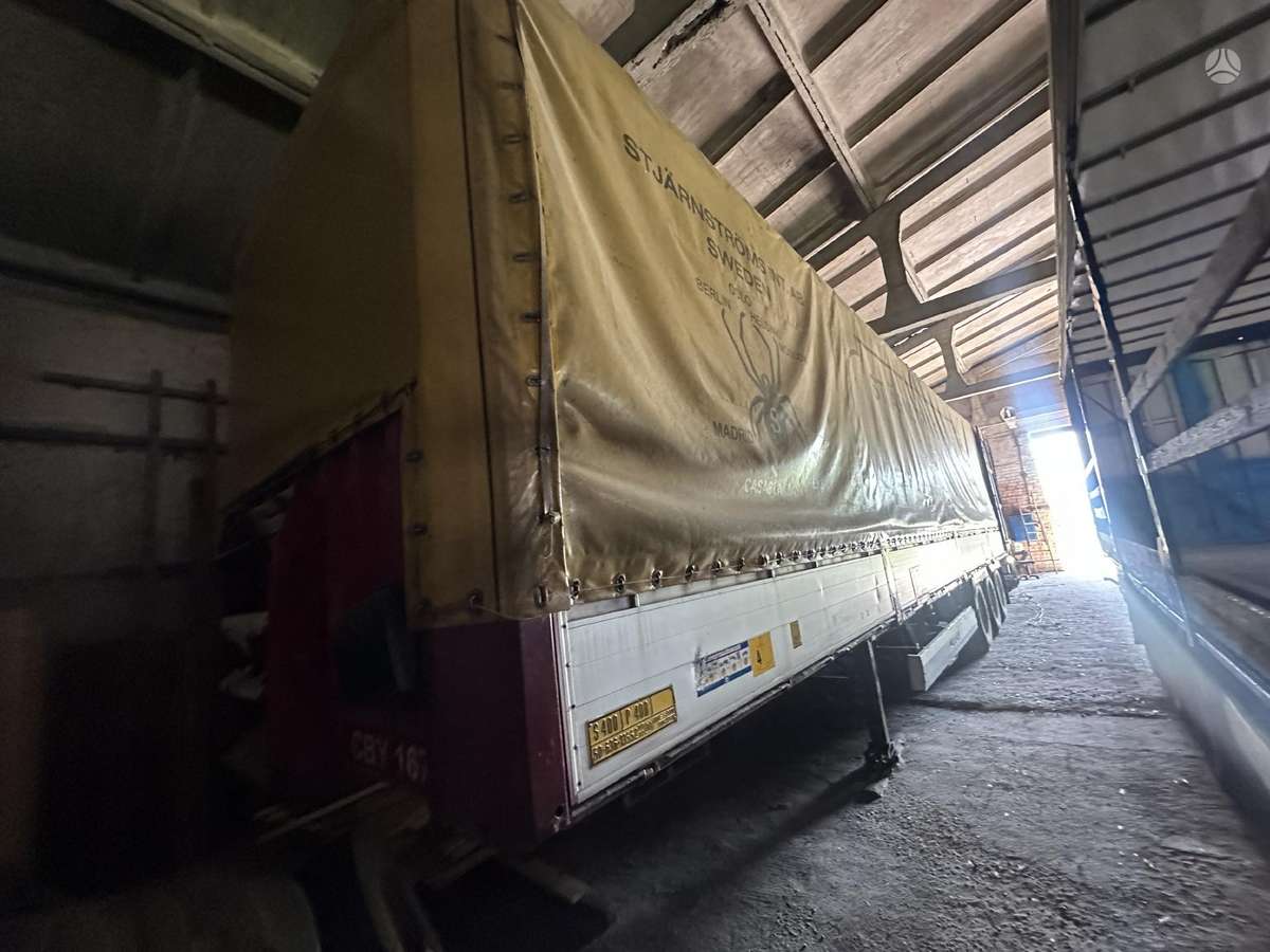 Krone SDP27, бортовые с тентом