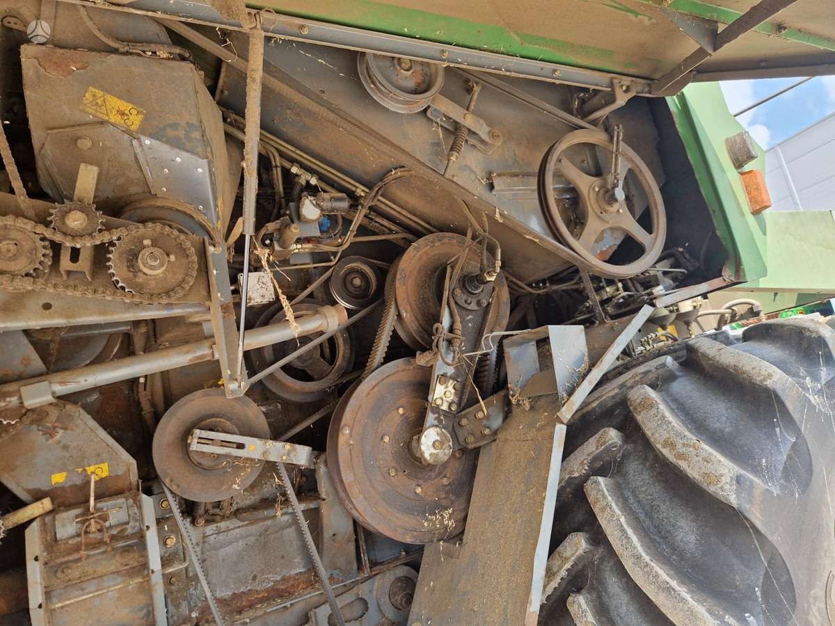 Fendt 8300, комбайны