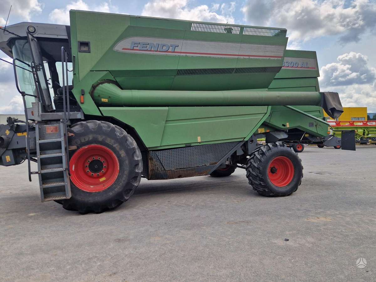 Fendt 8300, комбайны