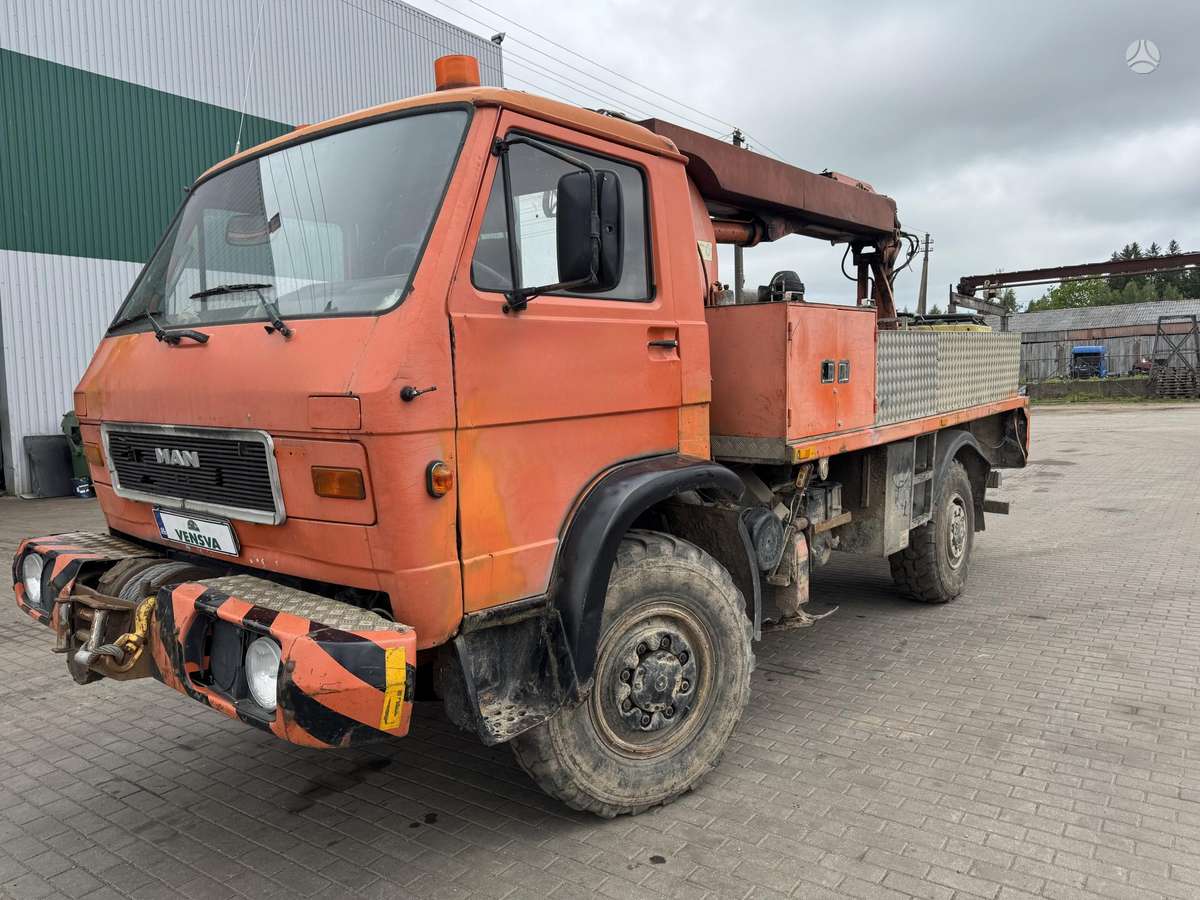 MAN 9.150 4x4 14m., boom lift