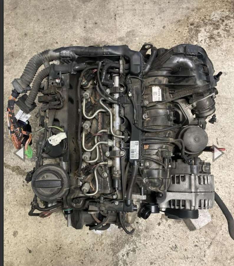 BMW X1, N47D20C, dalimis