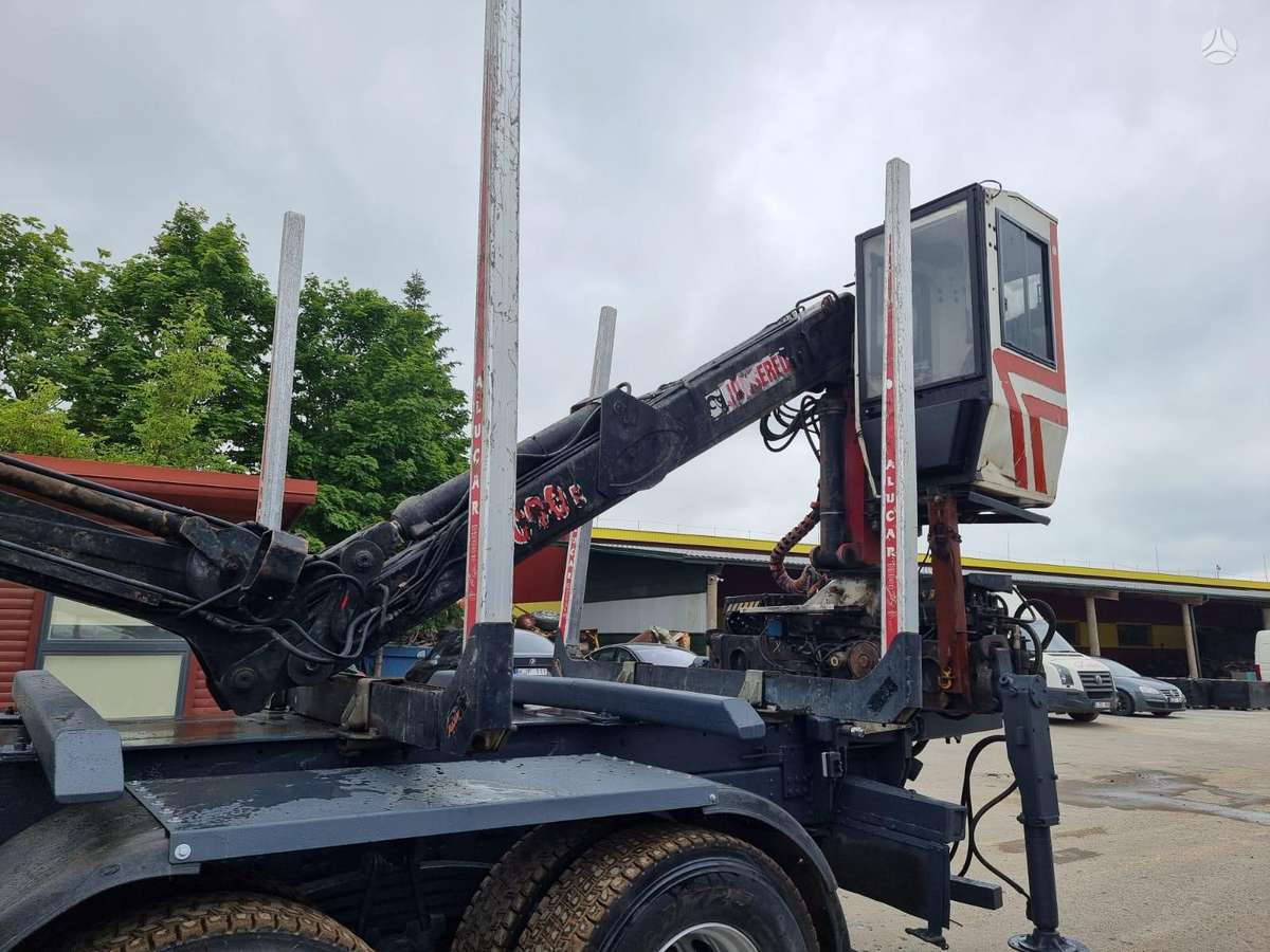Scania R 580, timber trucks
