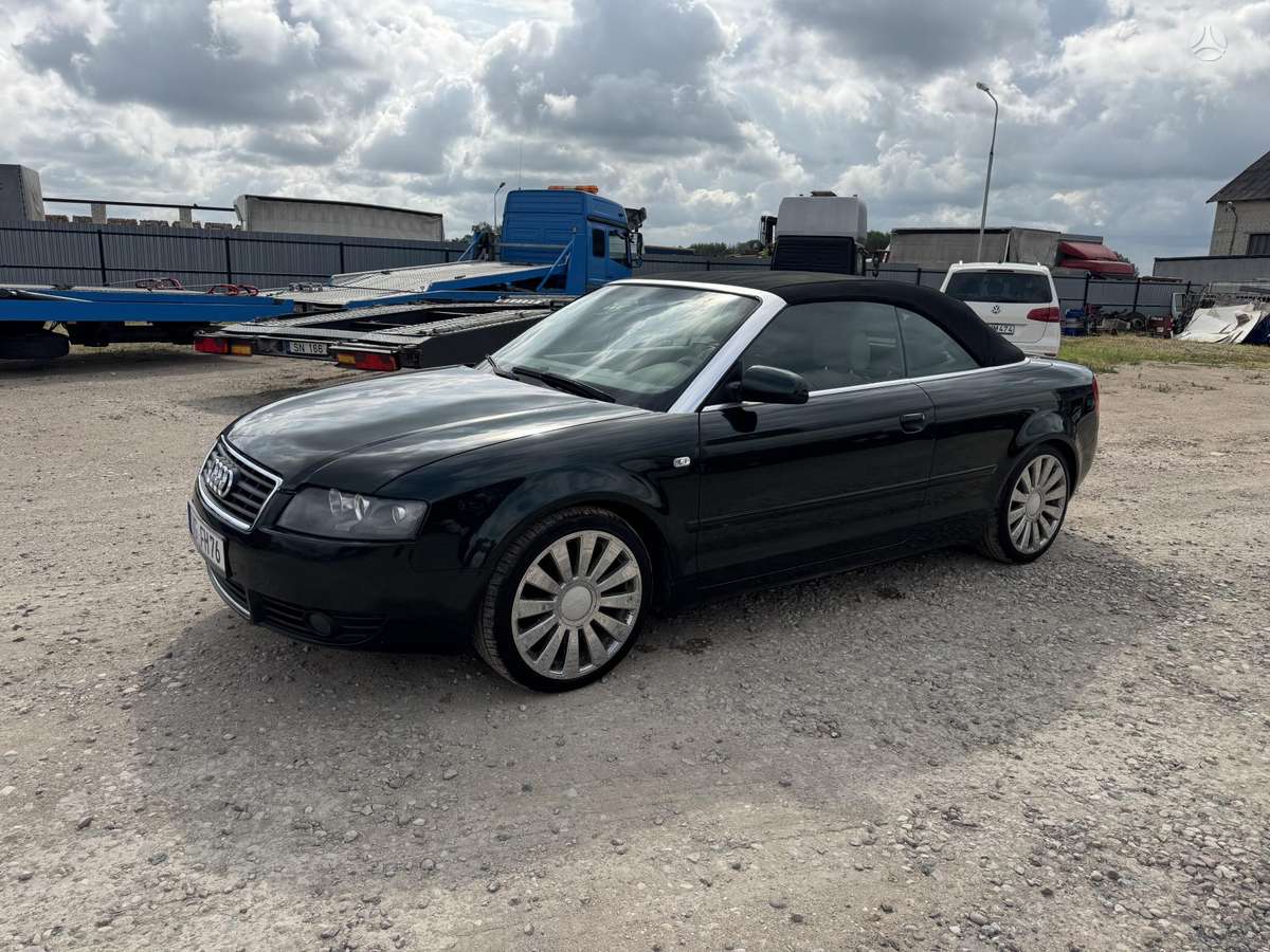 Audi A4, 2.4 l., convertible