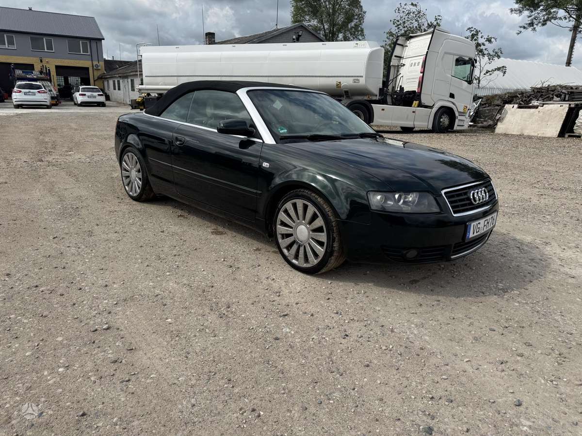 Audi A4, 2.4 l., convertible