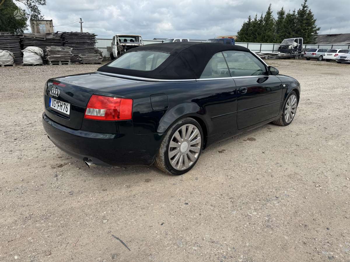 Audi A4, 2.4 l., convertible