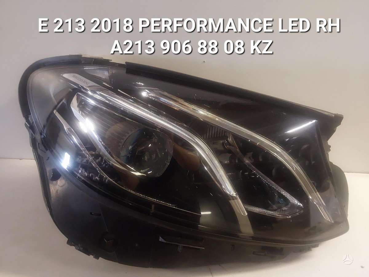 Mercedes-Benz E klasė dalimis