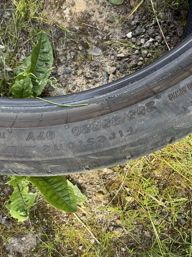 Firestone Firehawk sport, летние 255/35 R20