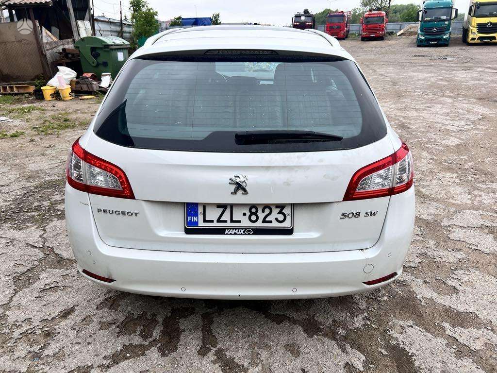 Peugeot 508 Dalimis baltas perlas