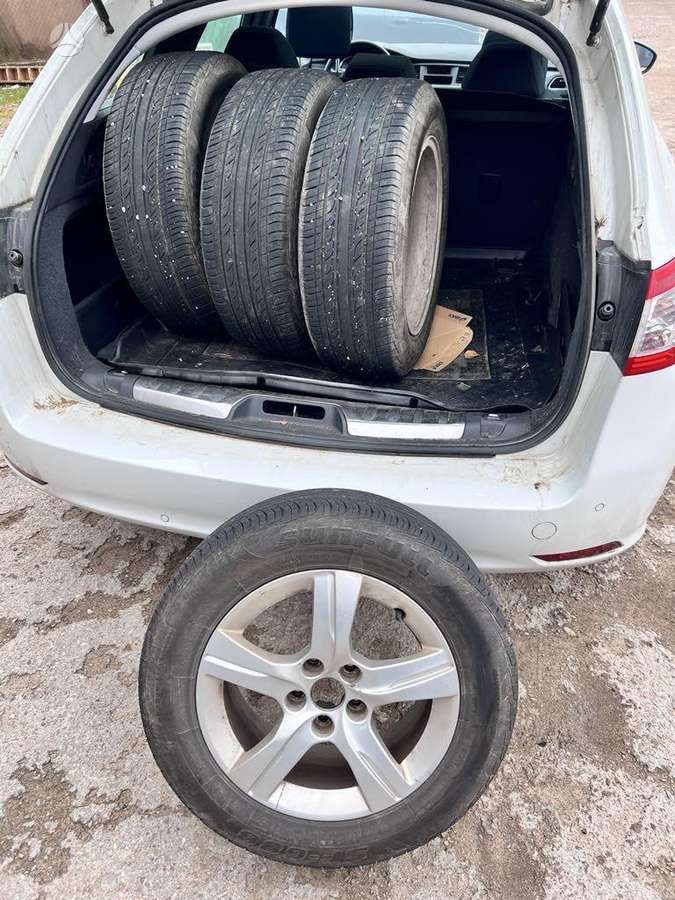 Peugeot 508 Dalimis baltas perlas