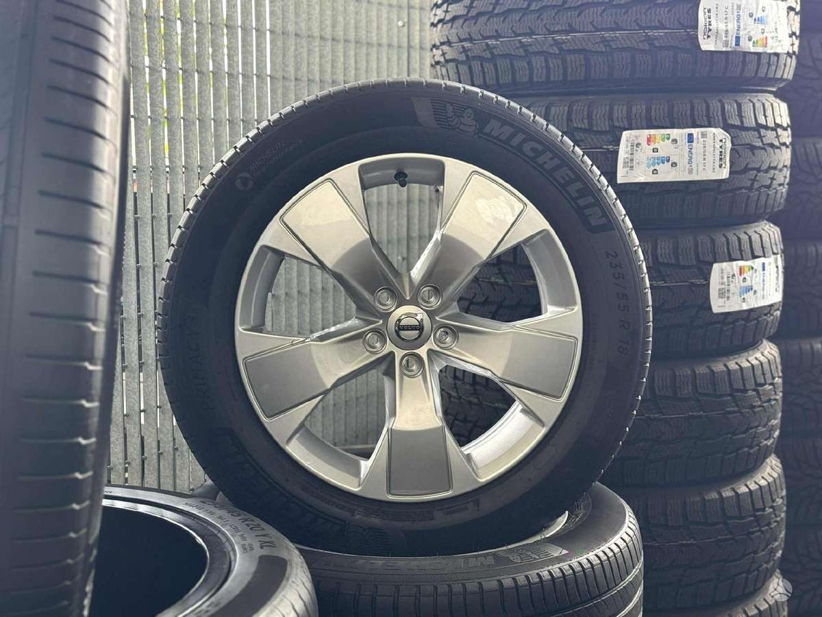 Volvo ORIGINALUS KOMPL. +MICHELIN, легкосплавные , R18