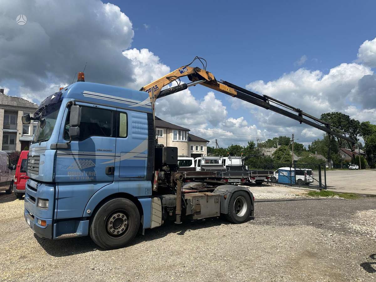 MAN TGA 18.360, с краном