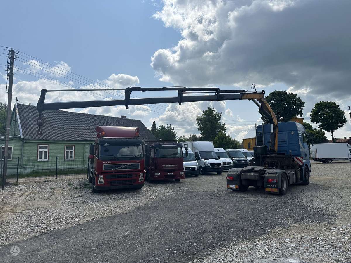MAN TGA 18.360, с краном