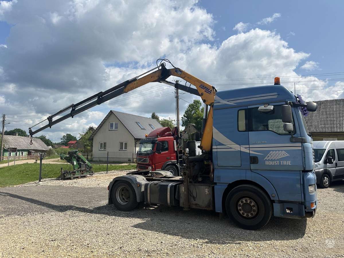 MAN TGA 18.360, с краном