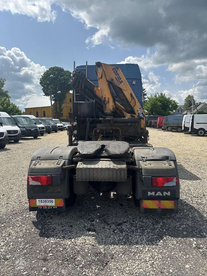 MAN TGA 18.360, с краном