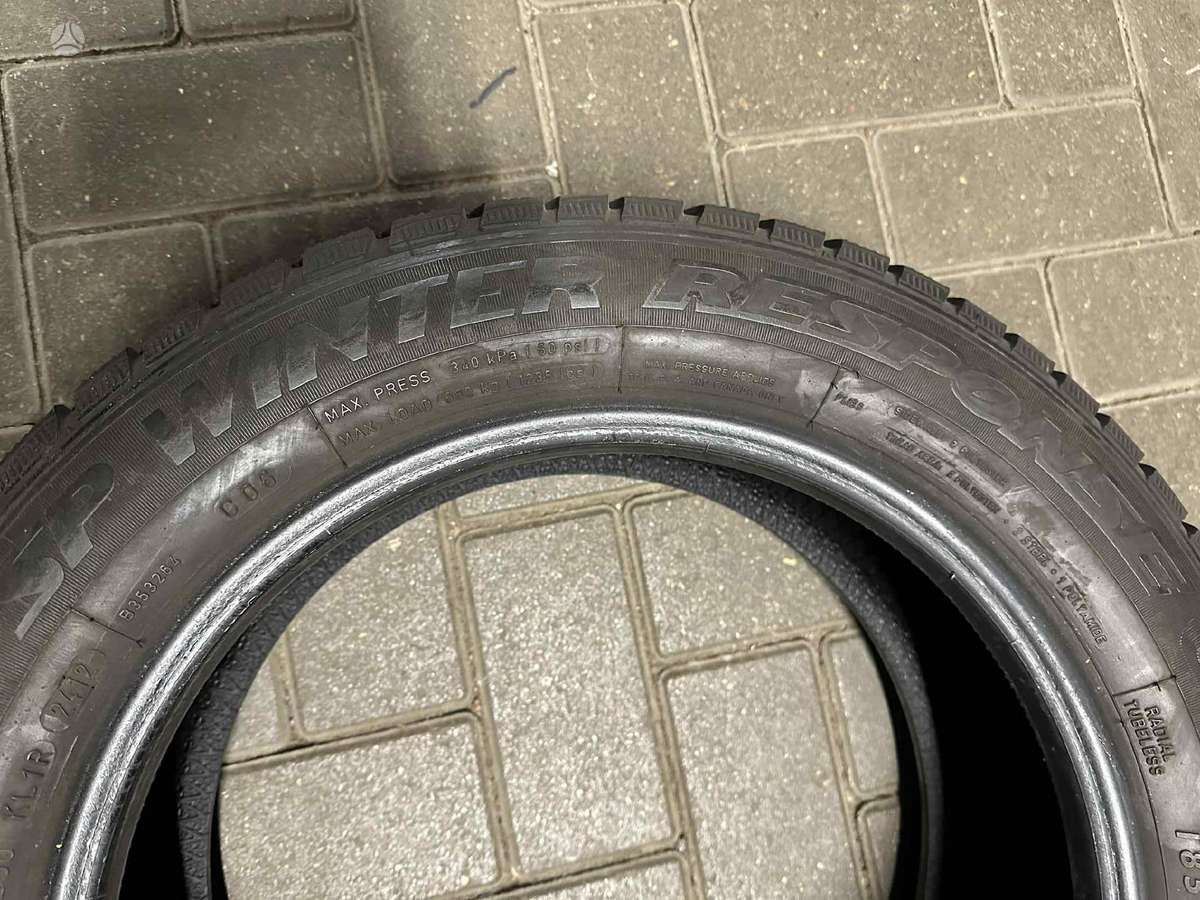 Dunlop SP WINTER RESPONSE | 2 VNT.!!, winter 185/60 R15