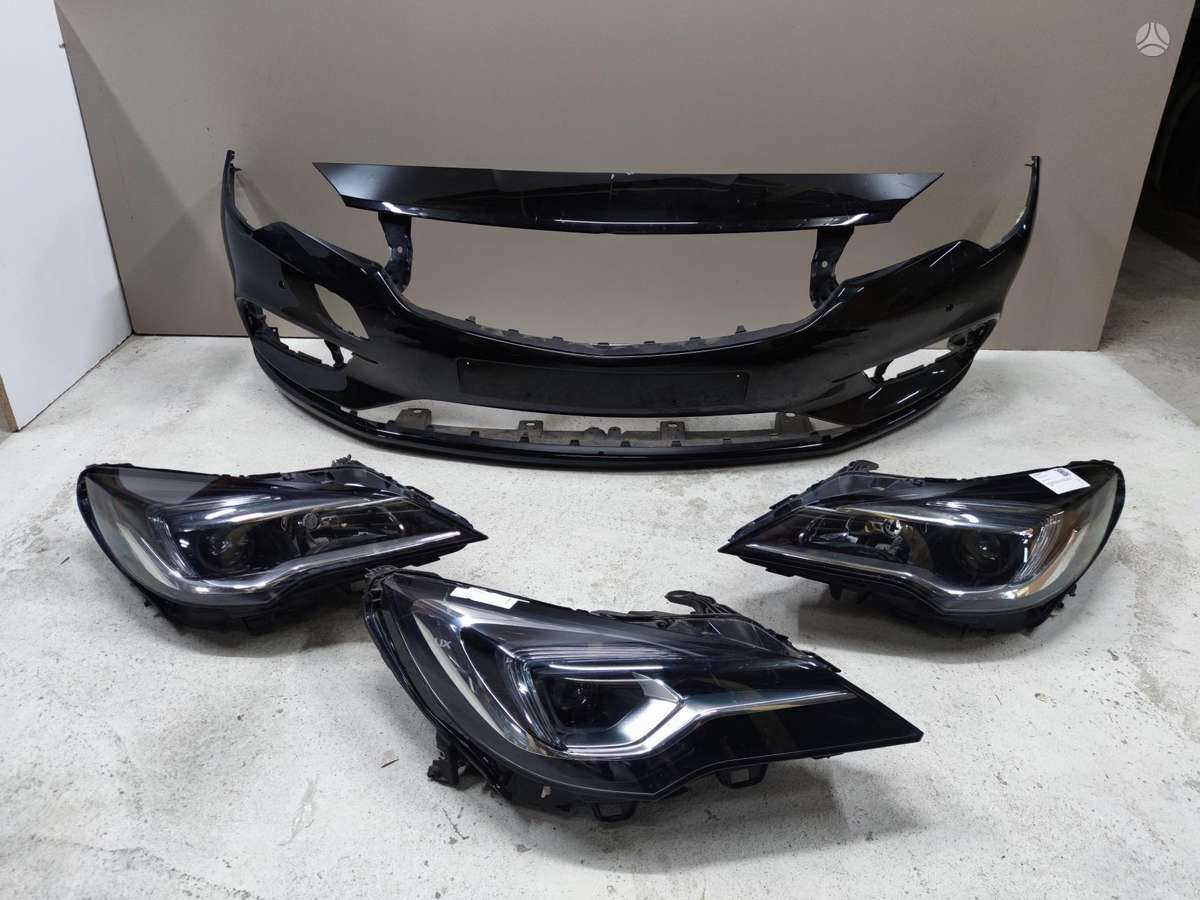 Opel Astra bumper reinforcement, bumpers, lights