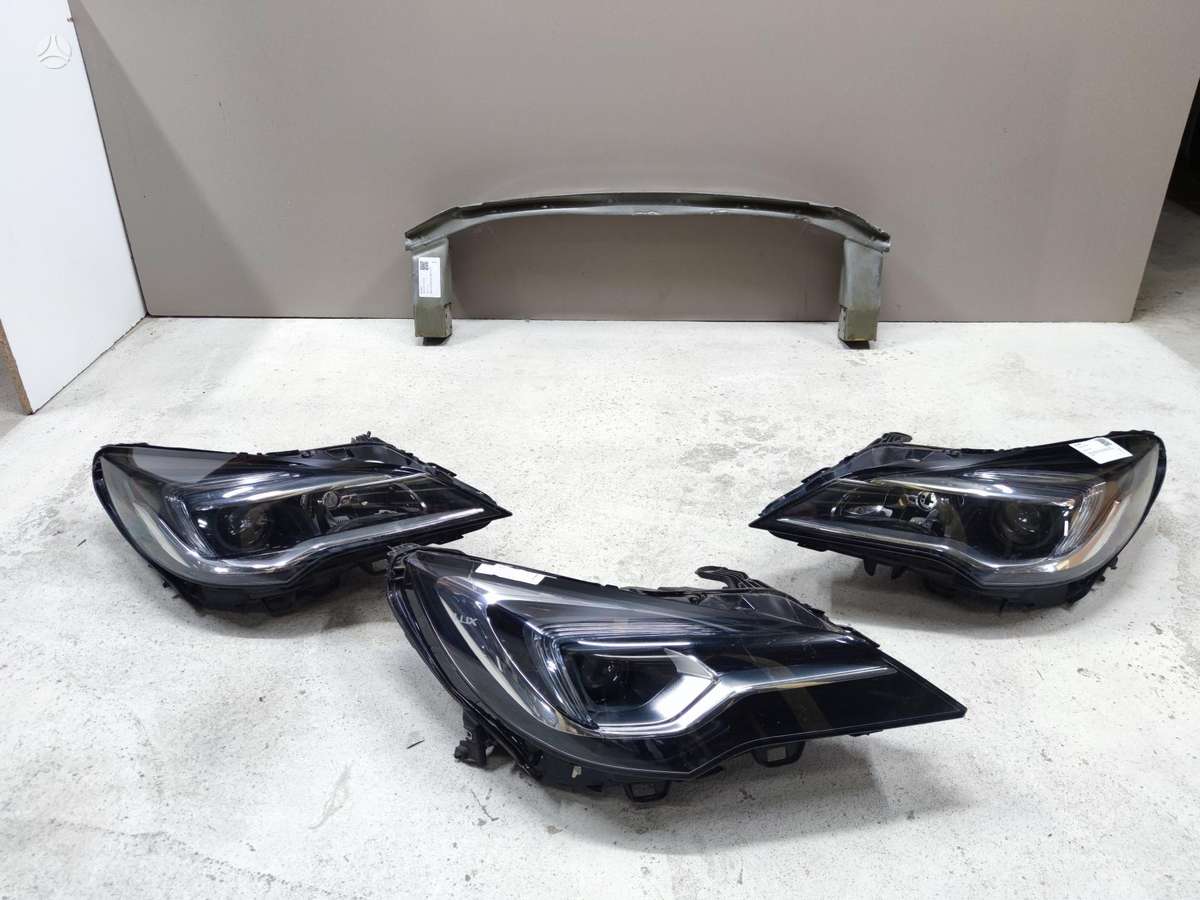 Opel Astra bumper reinforcement, bumpers, lights