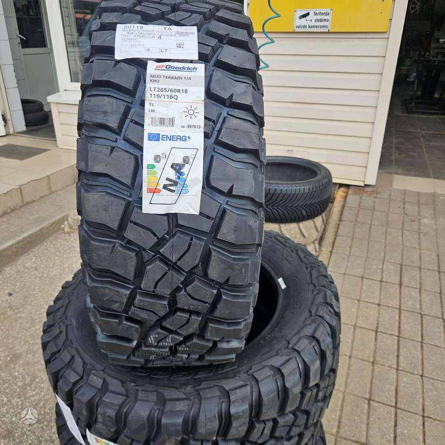 BF Goodrich, universalios 265/60 R18