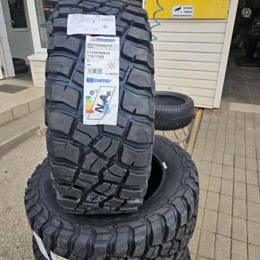 BF Goodrich, всесезонные 265/60 R18