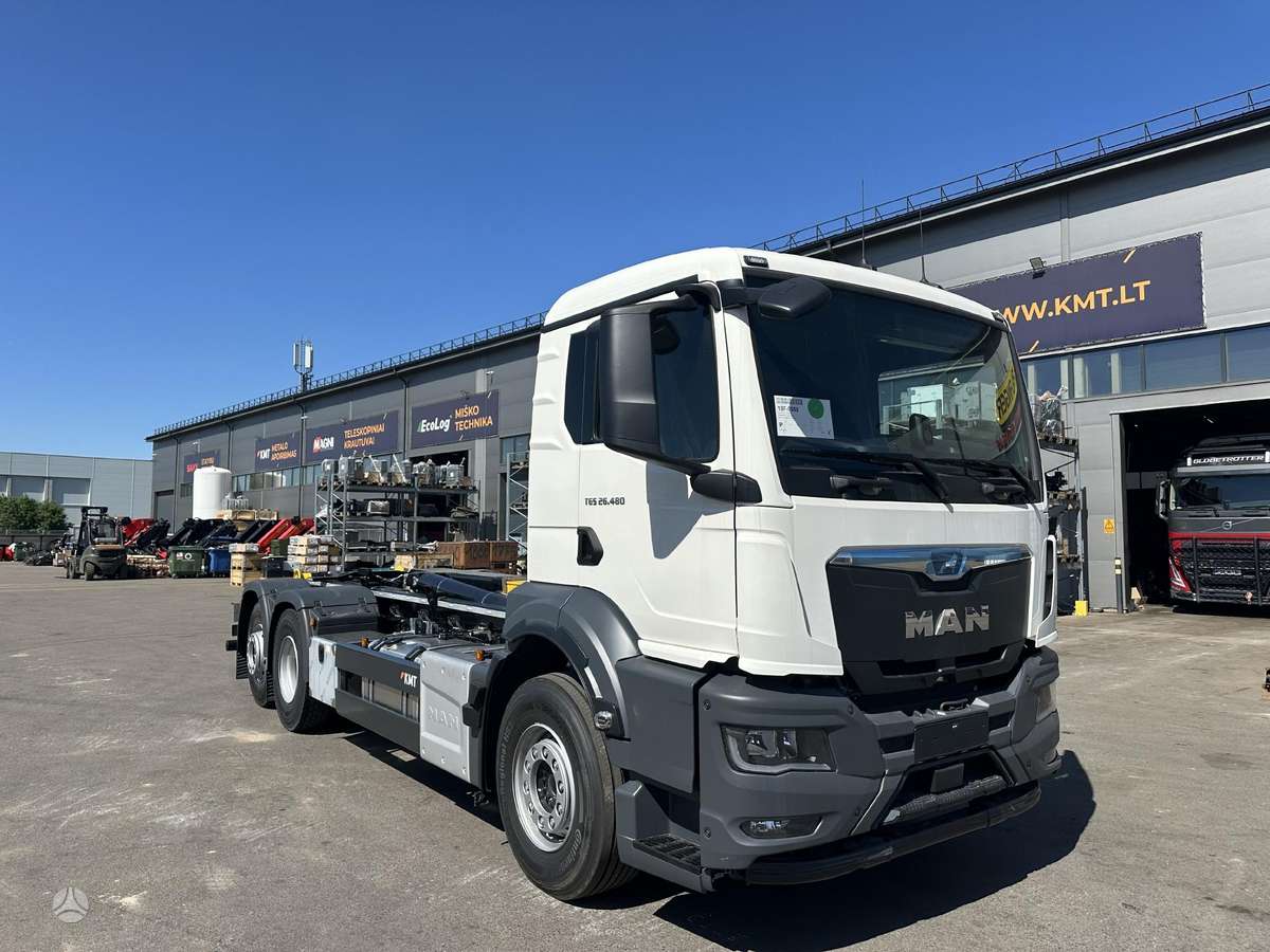 MAN TGS 26.480, container trucks