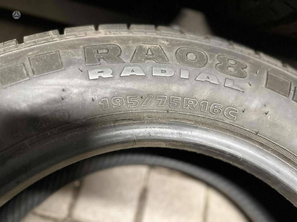 Hankook RA08 RADIAL, летние 195/75 R16