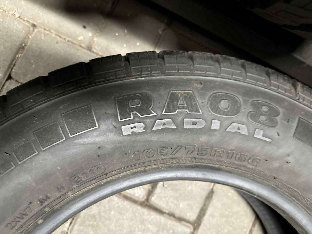 Hankook RA08 RADIAL, летние 195/75 R16