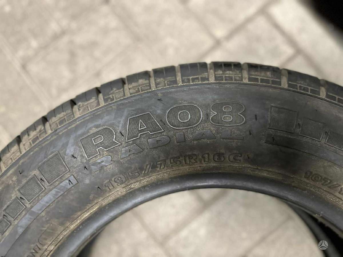 Hankook RA08 RADIAL, летние 195/75 R16