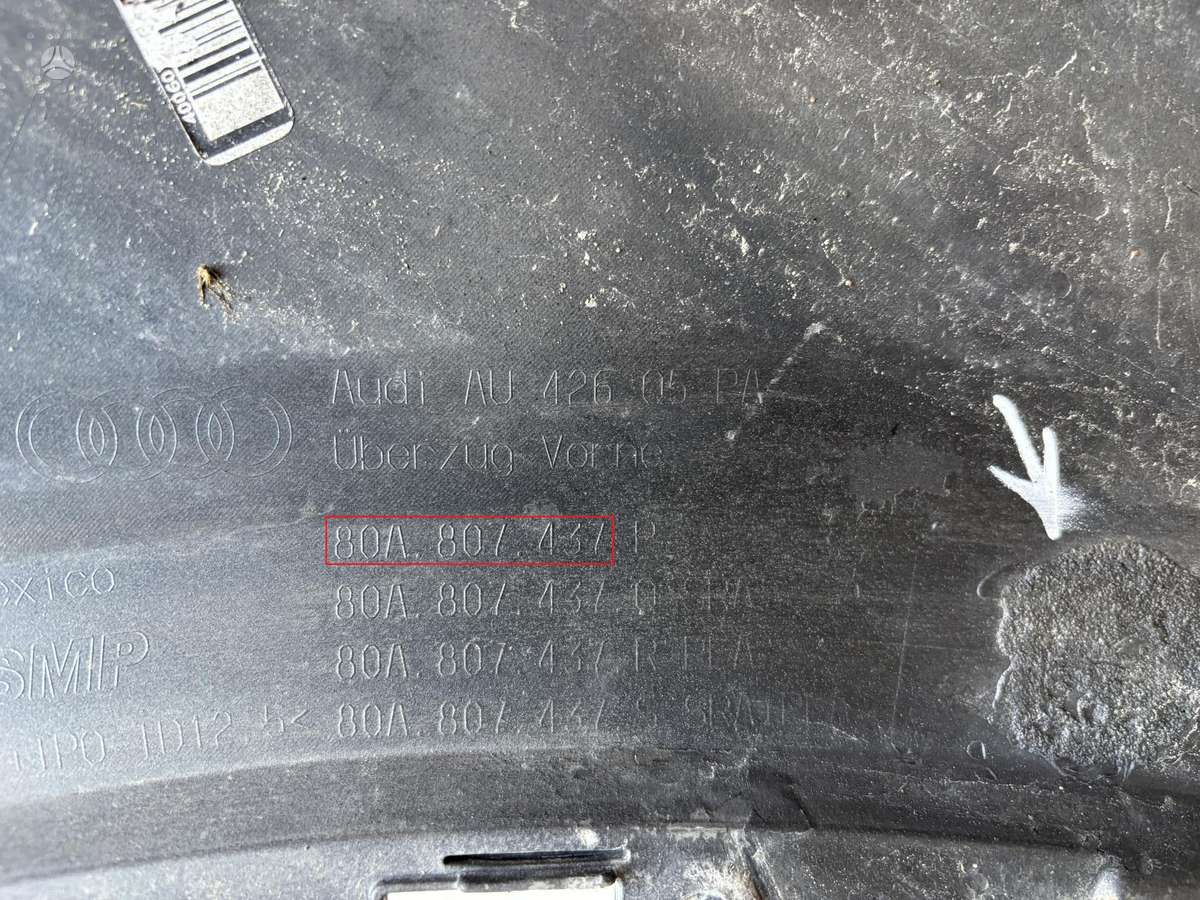 Audi Q5, 80A807437, Cen26528