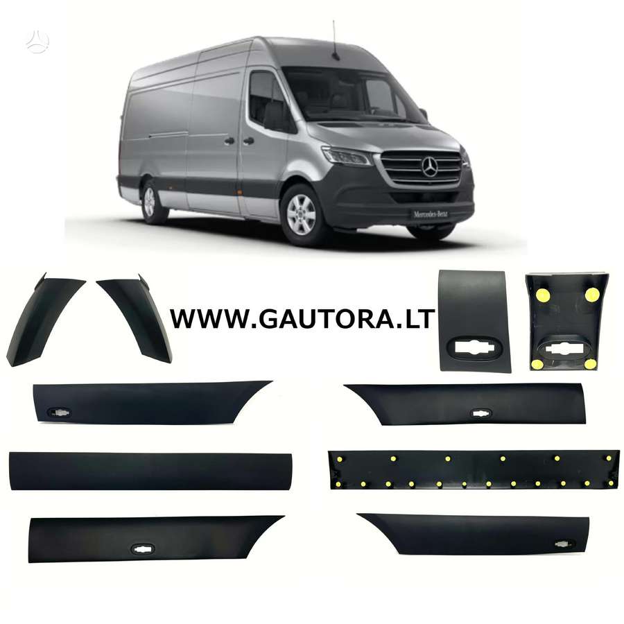 Mercedes-Benz Sprinter apdailos juostos