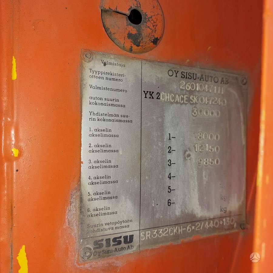 Sisu SR 332, other