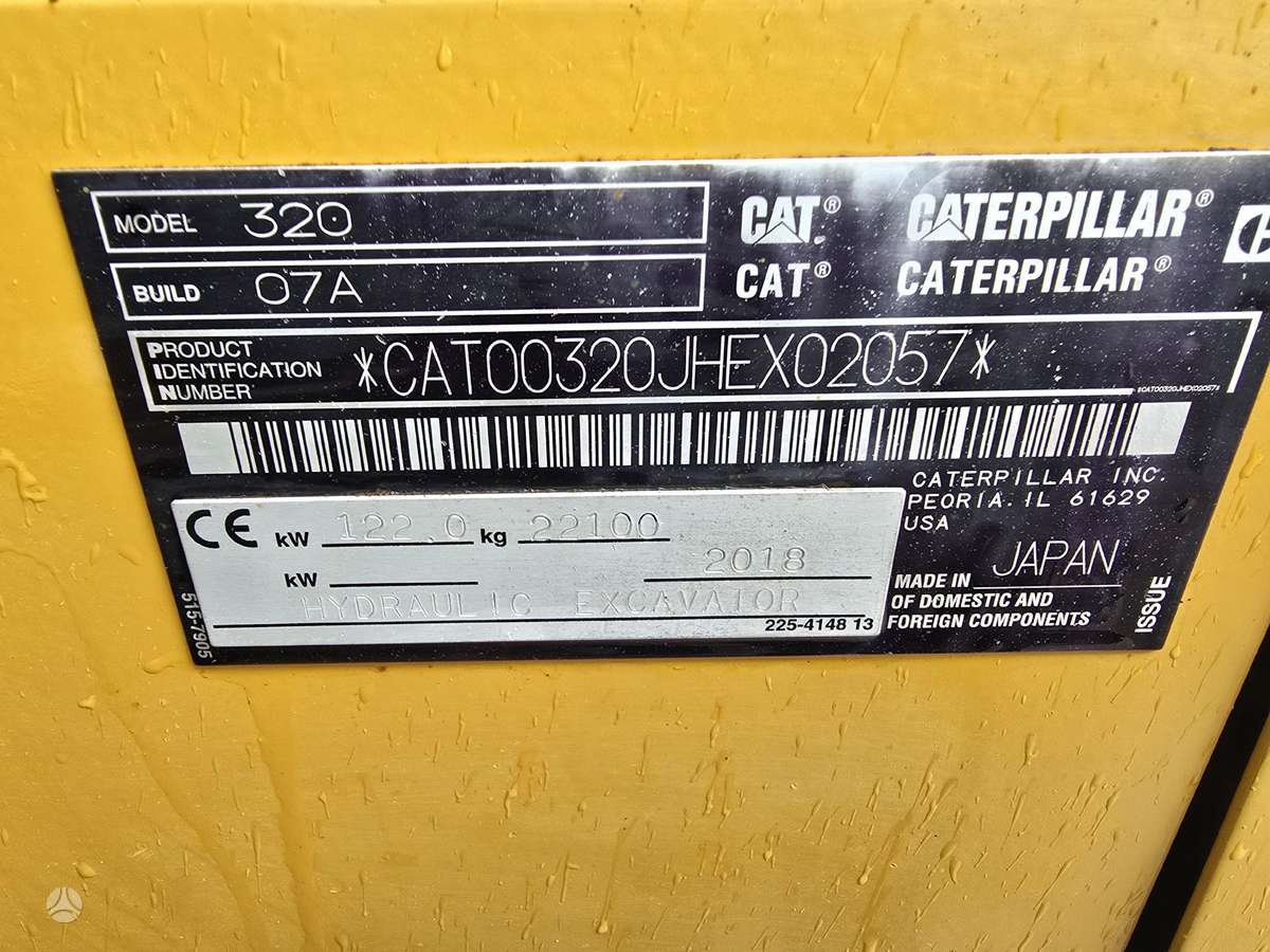 Caterpillar 320-07A 4800m/h!!!, экскаваторы