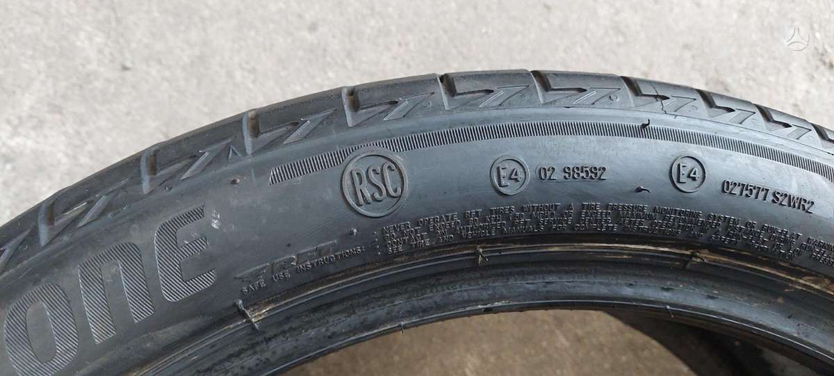 Bridgestone, vasaras 245/40 R19