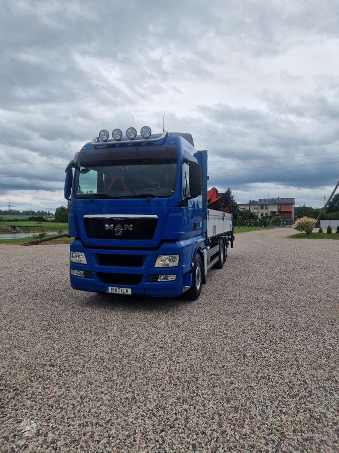 MAN TGX 26.440  GERMANY, с краном