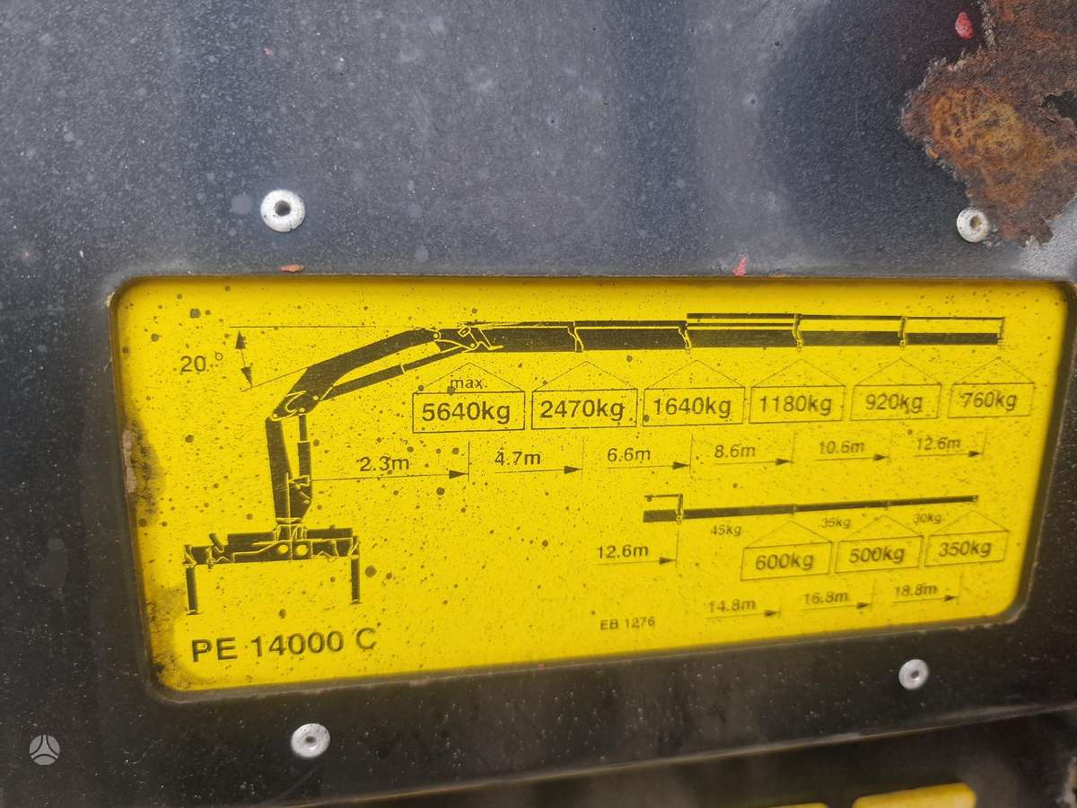 MAN TGX 26.440  GERMANY, с краном