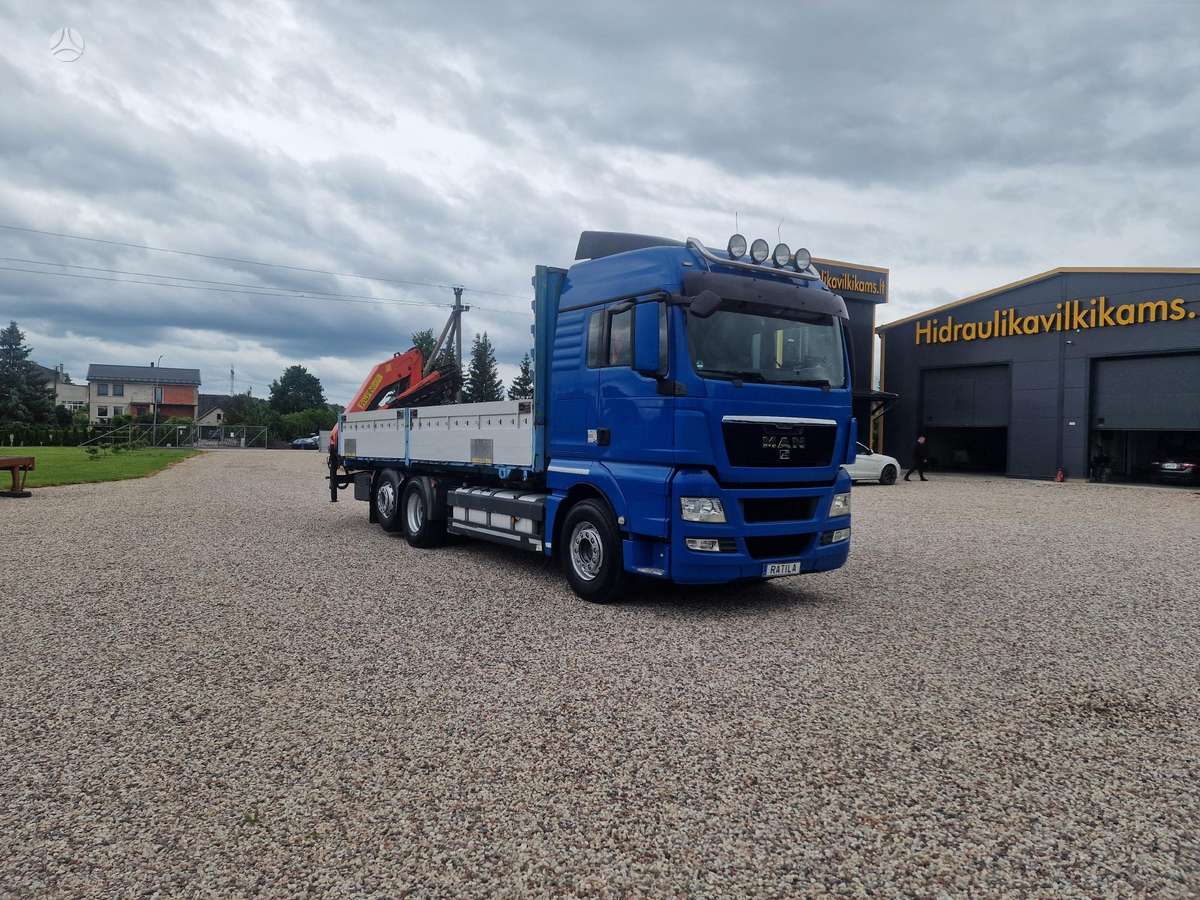 MAN TGX 26.440  GERMANY, с краном